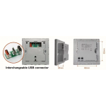 M2K PD220M3 PDQC USB充電插座 | PD20W | 智能充電 (白色)